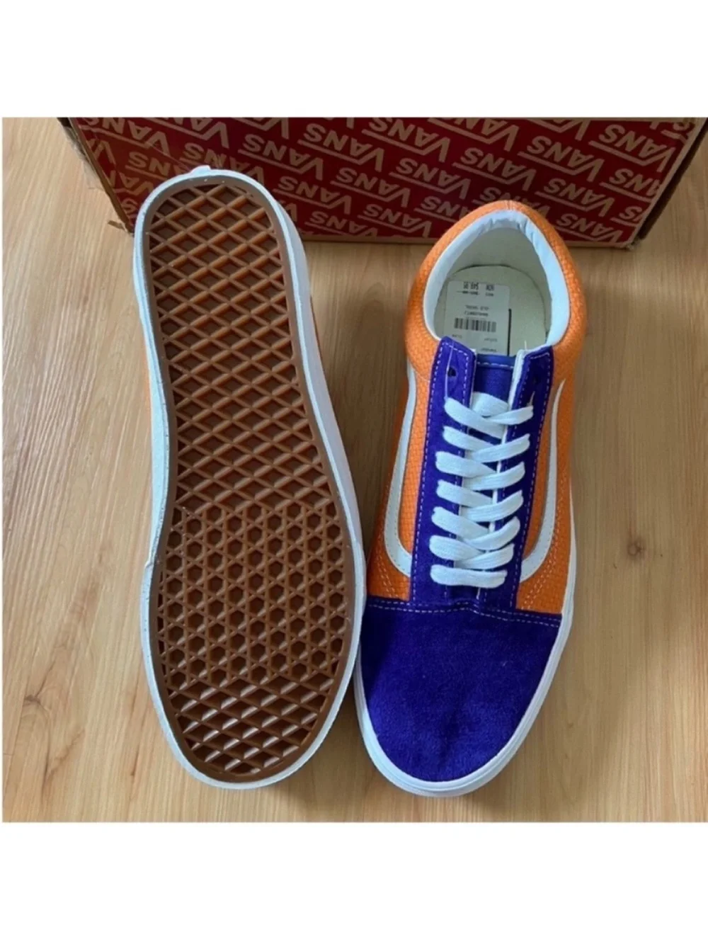 Vans Old Skool 'P&C - Royal Blue Apricot Buff' VNOA4U3BWTJ Women 8.0 US
